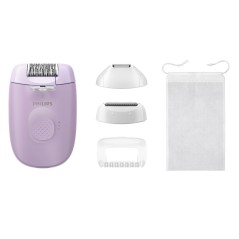 Philips Series 4000 BRE257 Epilator - Effortless Hair Removal in Elegant Purple